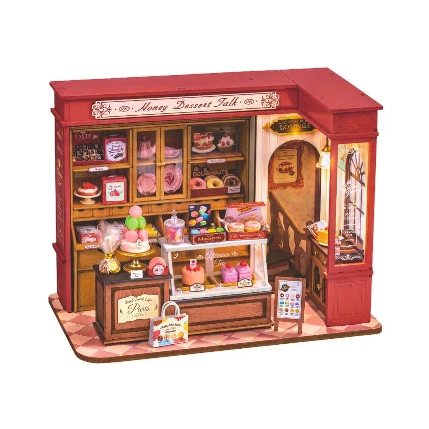 Hands Craft - DIY Miniature House Kit: Honey Dessert Talk