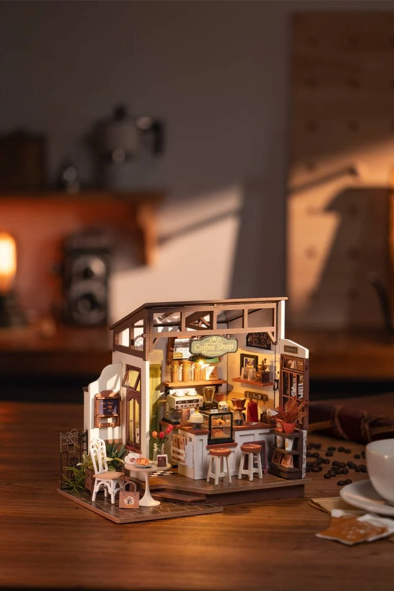 DIY Miniature House Kit: Slow Life Café - Image 10