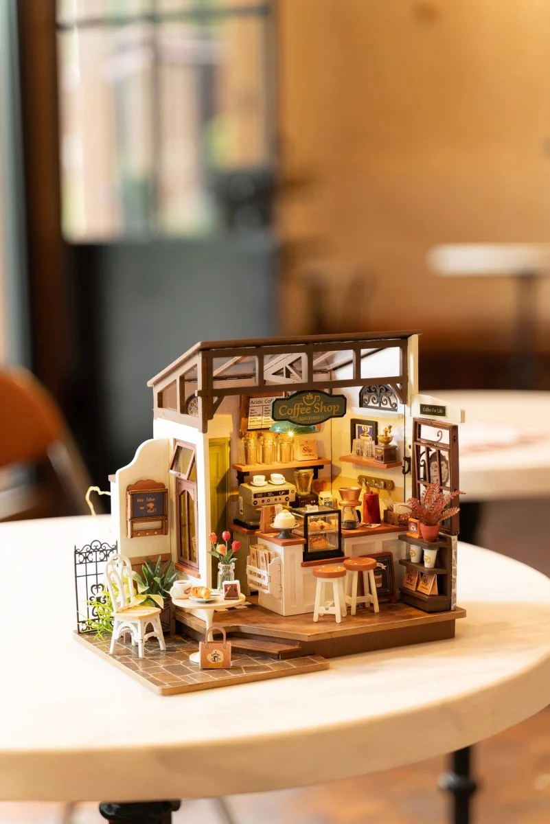 DIY Miniature House Kit: Slow Life Café - Image 11