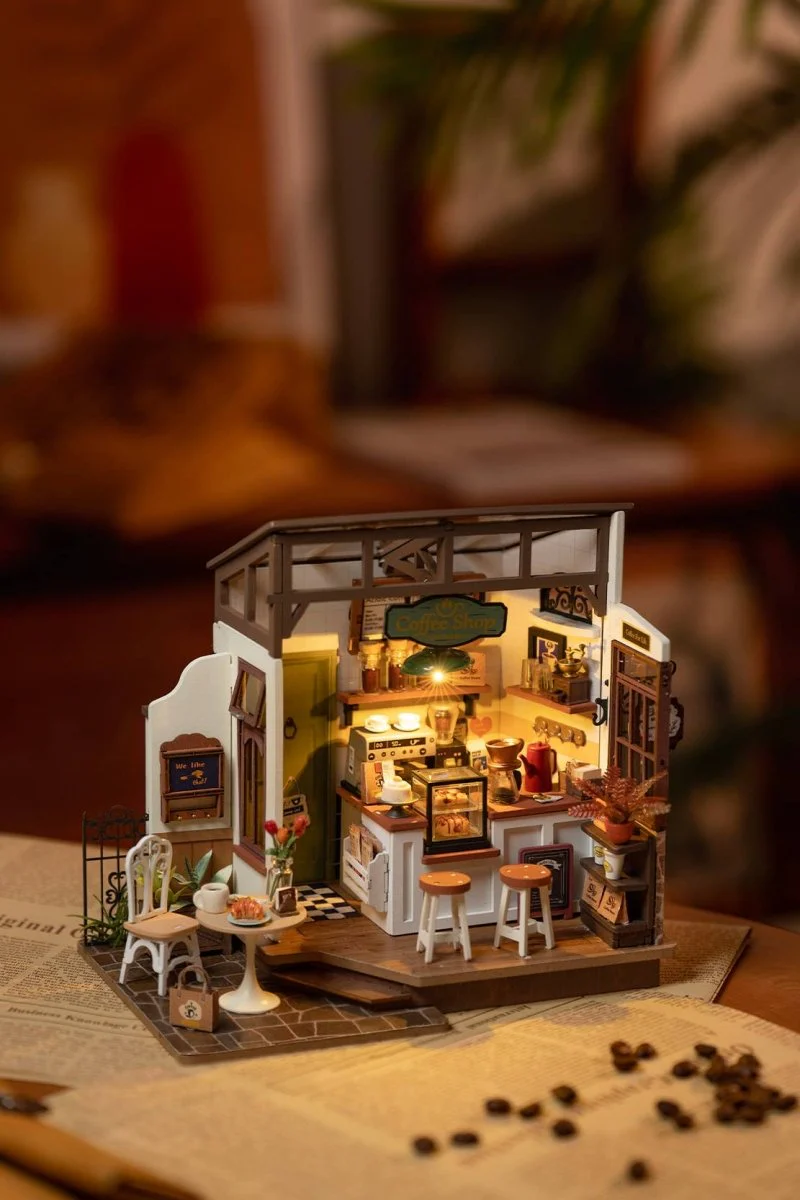 DIY Miniature House Kit: Slow Life Café - Image 2