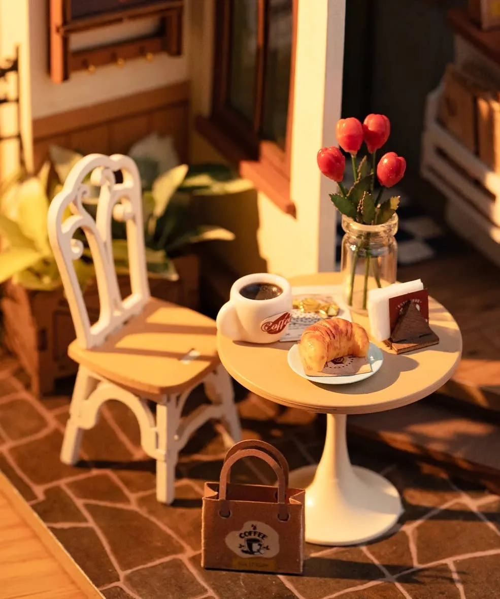 DIY Miniature House Kit: Slow Life Café - Image 7