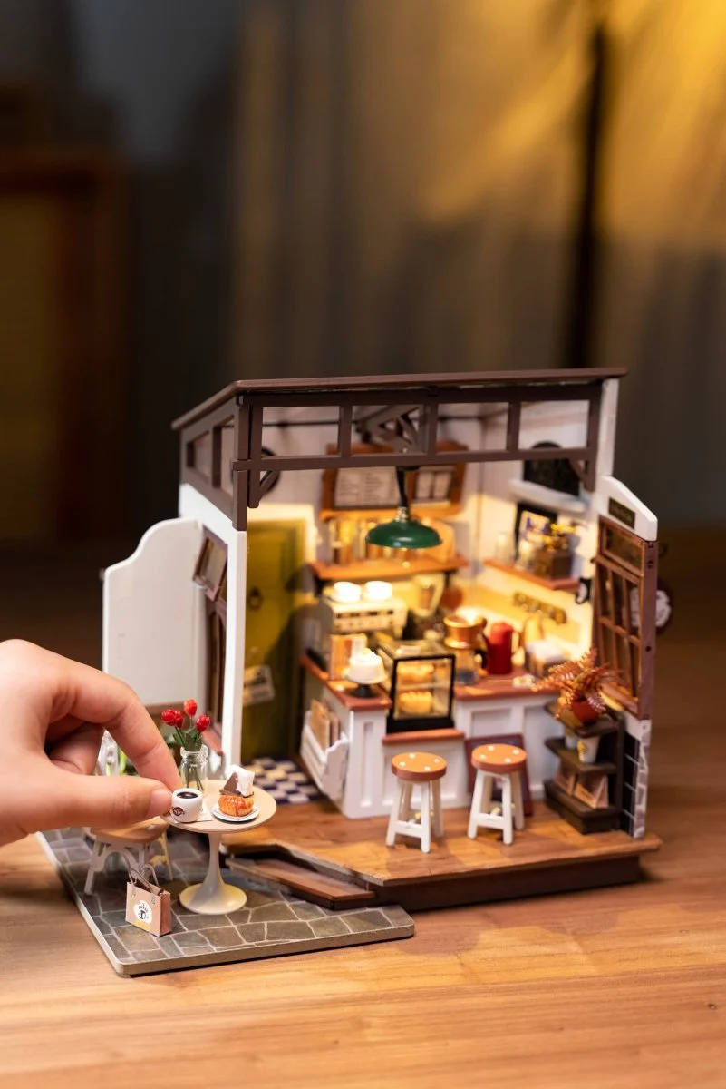 DIY Miniature House Kit: Slow Life Café - Image 8