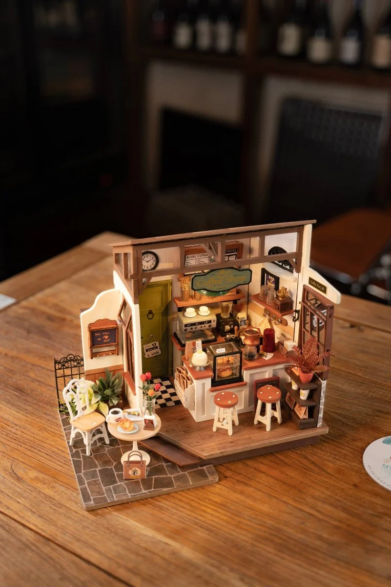 DIY Miniature House Kit: Slow Life Café - Image 9