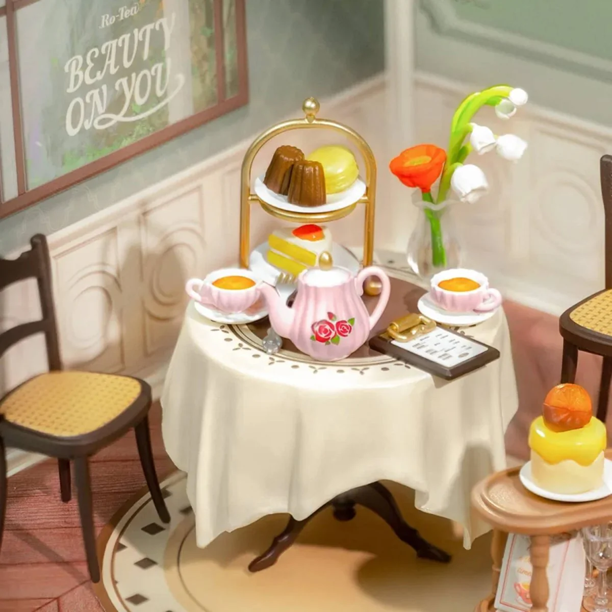 Hands Craft - DIY Miniature House Kit: Sweet Sips Tea - Image 2