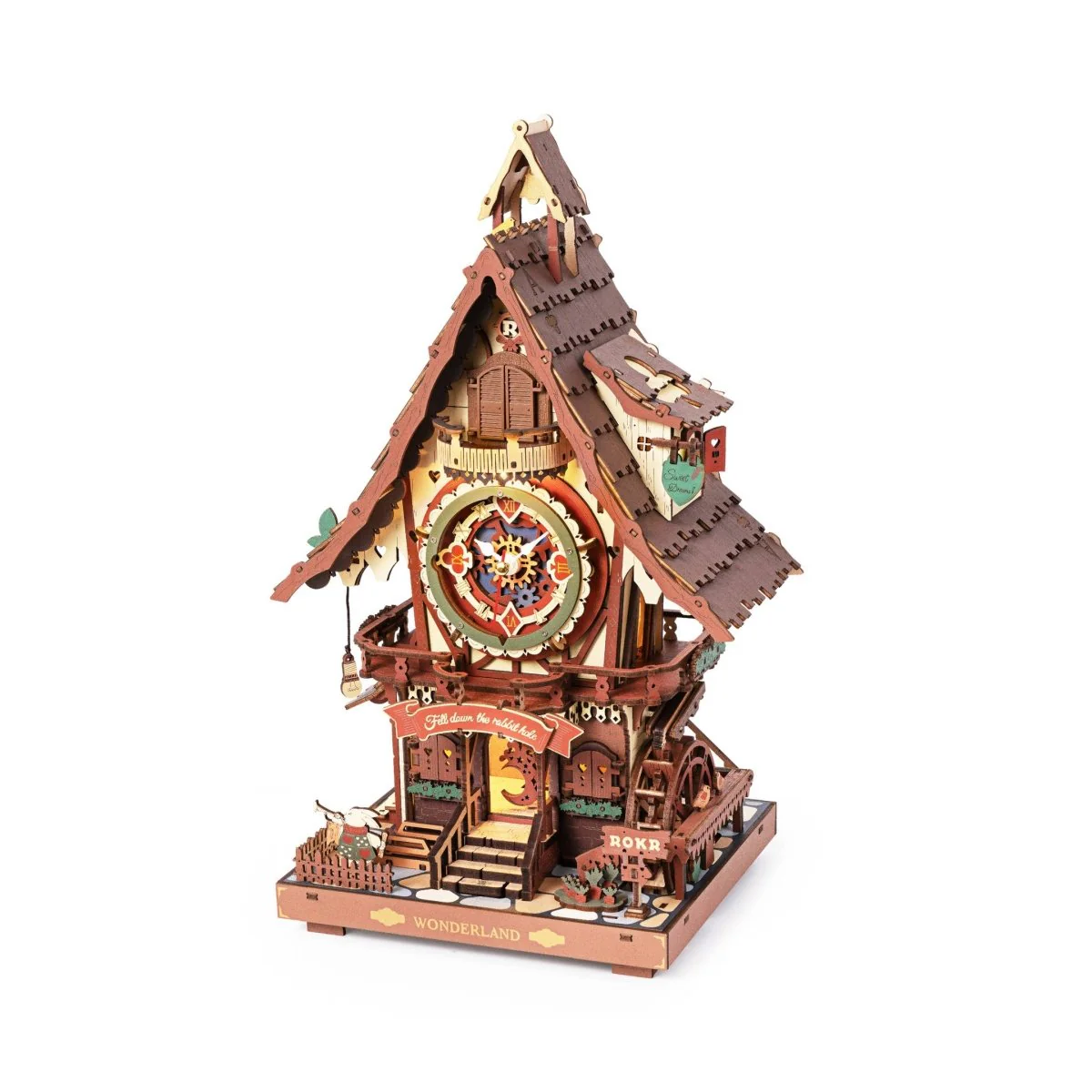Hands Craft - DIY Wooden Puzzle: Cukoo Clock