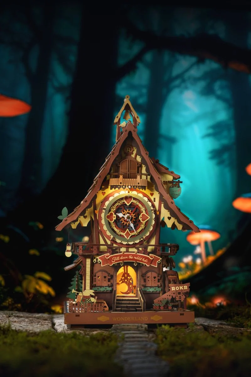 Hands Craft - DIY Wooden Puzzle: Cukoo Clock - Image 6