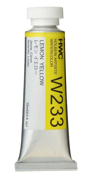Holbein Artists Watercolor 15 ml - Lemon Yellow