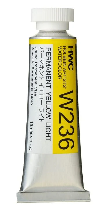 Holbein Artists Watercolor 15 ml - Permanent Yellow Light