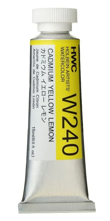 Holbein Artists Watercolor 15 ml - Cadmium Yellow Lemon