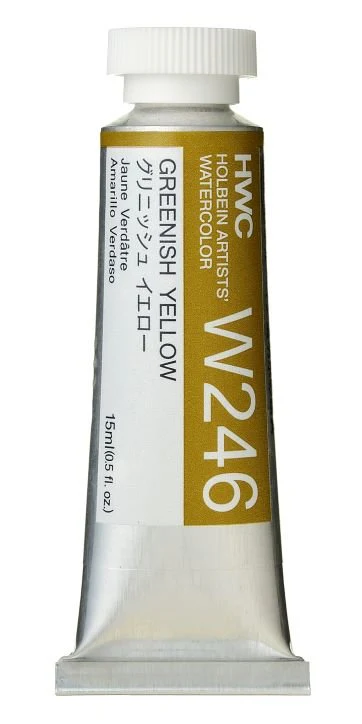 Holbein Artists Watercolor 15 ml - Greenish Yellow