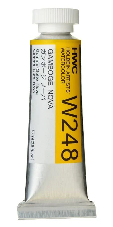 Holbein Artists Watercolor 15 ml - Gamboge Nova