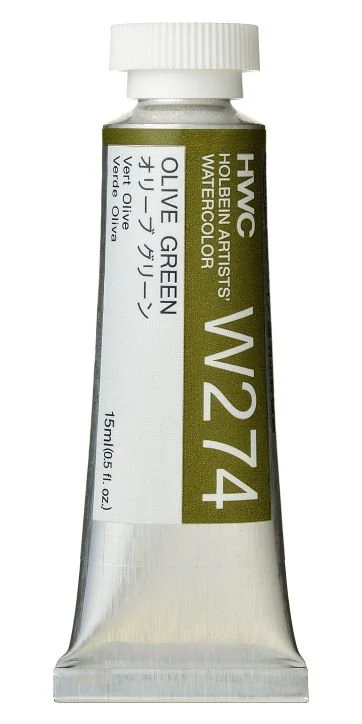 Holbein Artists Watercolor 15 ml - Olive Green