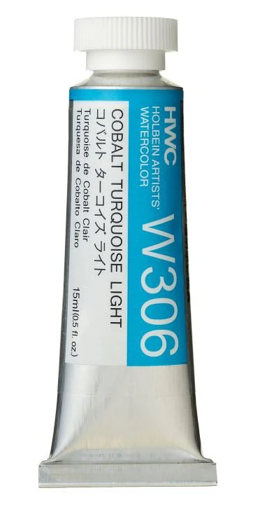 Holbein Artists Watercolor 15 ml - Cobalt Turquoise Light