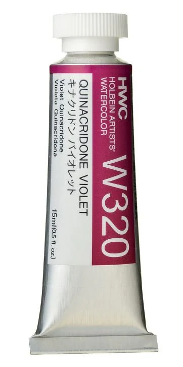 Holbein Artists Watercolor 15 ml - Quinacridone Violet