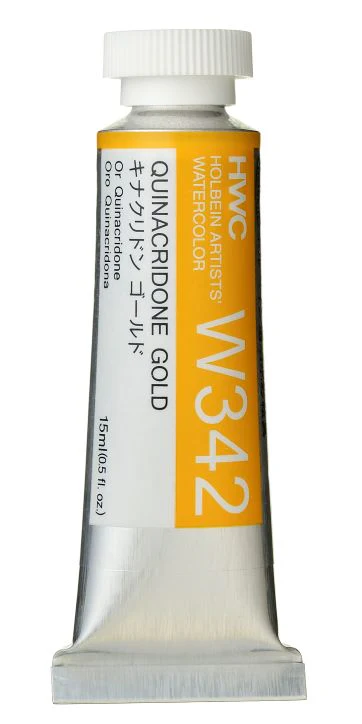 Holbein Artists Watercolor 15 ml - Quinacridone Gold