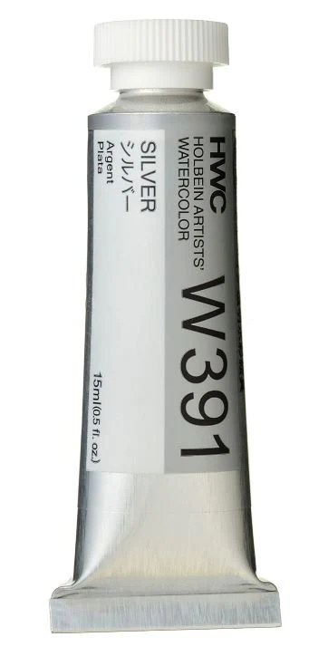 Holbein Artists Watercolor 15 ml - Silver