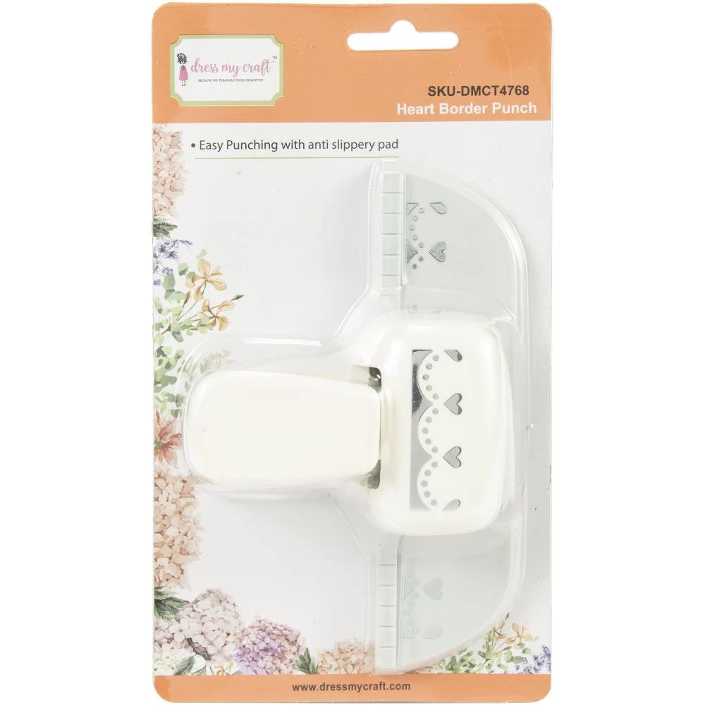 Dress My Craft Paper Edge Punch - Heart Border - Image 2