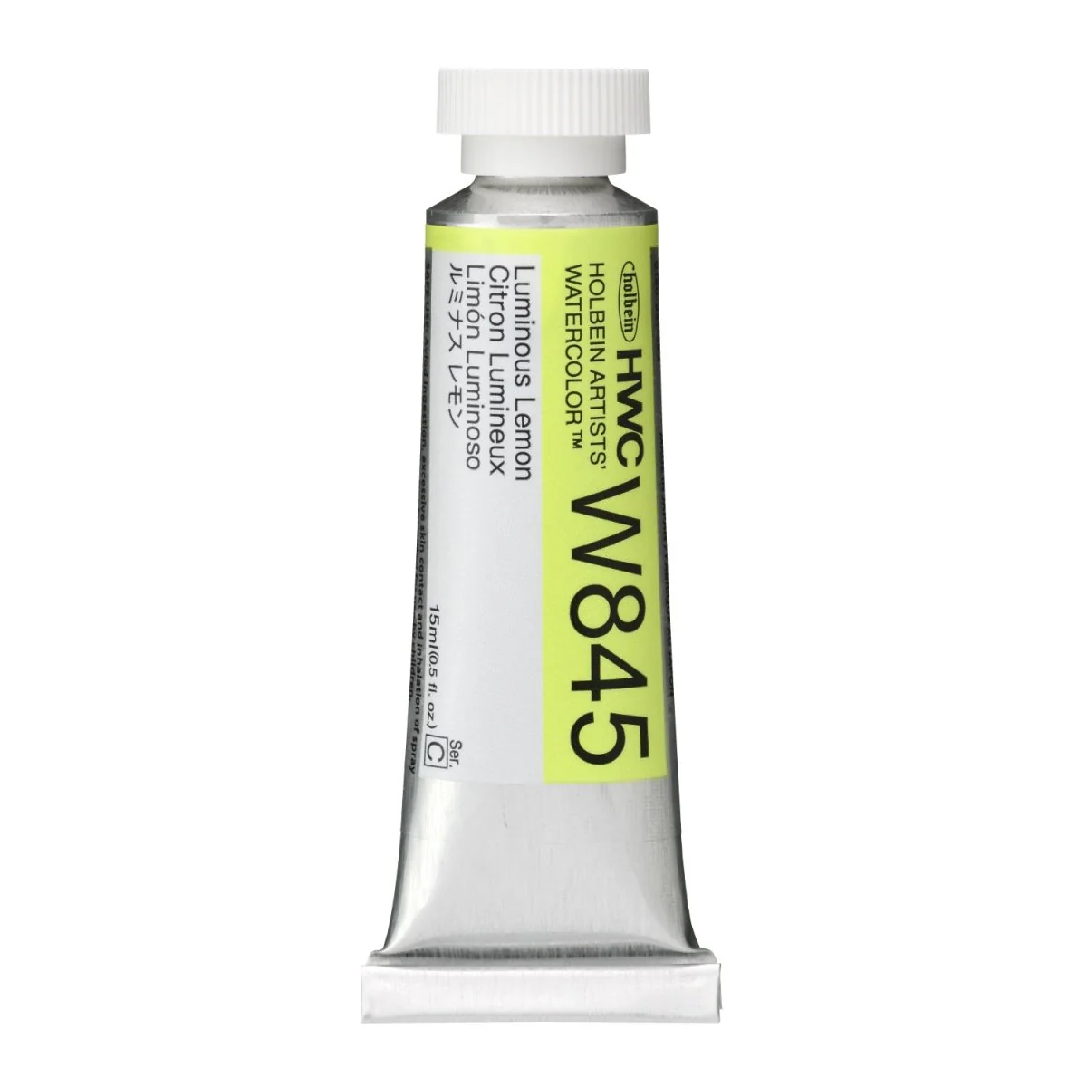Holbein Artists Watercolor 15 ml - Luminous Lemon - Image 2