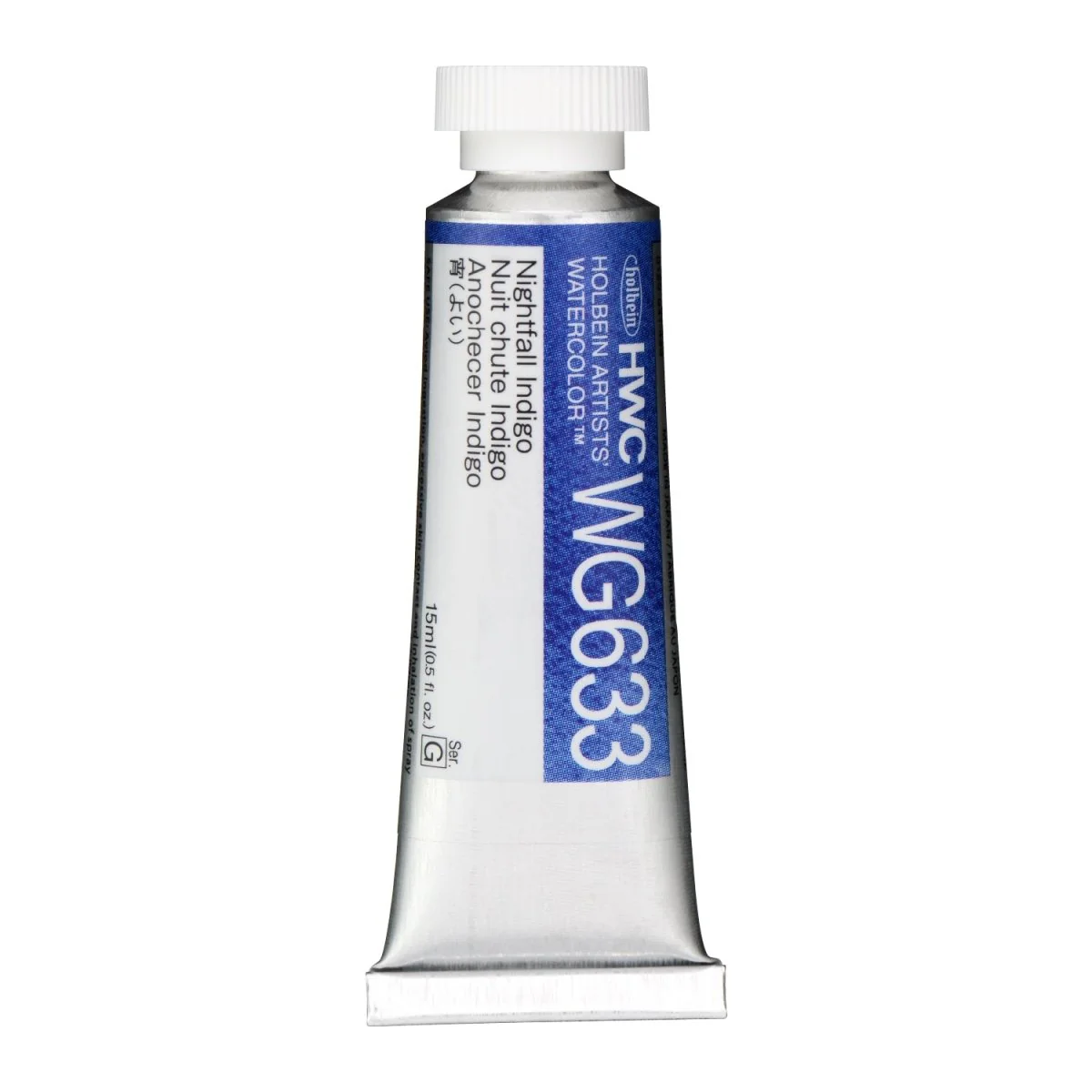Holbein Artists Watercolor 15 ml - Nightfall Indigo - Image 2
