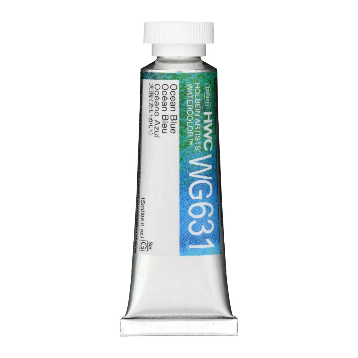 Holbein Artists Watercolor 15 ml - Ocean Blue - Image 2