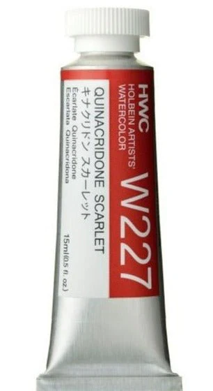 Holbein Artists Watercolor 15 ml - Quinacridone Scarlet