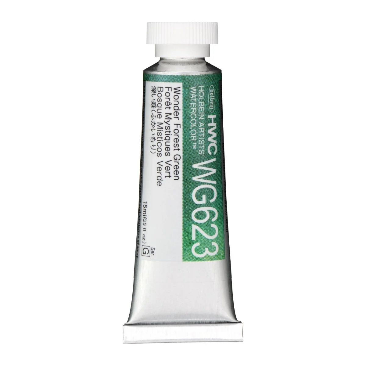 Holbein Artists Watercolor 15 ml - Wonder Forest Green - Image 2
