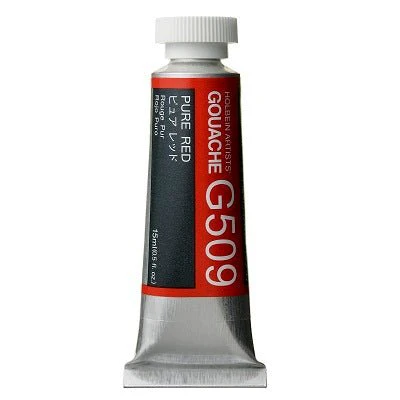 Holbein Artists Gouache 15 ml - 509 Pure Red