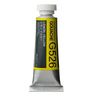 Holbein Artists Gouache 15 ml - 526 Lemon Yellow