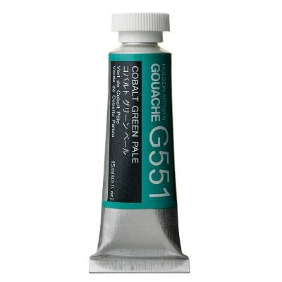 Holbein Artists Gouache 15 ml - 551 Cobalt Green Pale