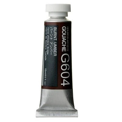 Holbein Artists Gouache 15 ml - 604 Burnt Umber
