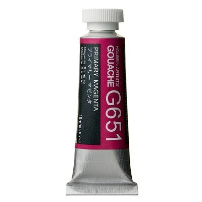 Holbein Artists Gouache 15 ml - 651 Primary Magenta