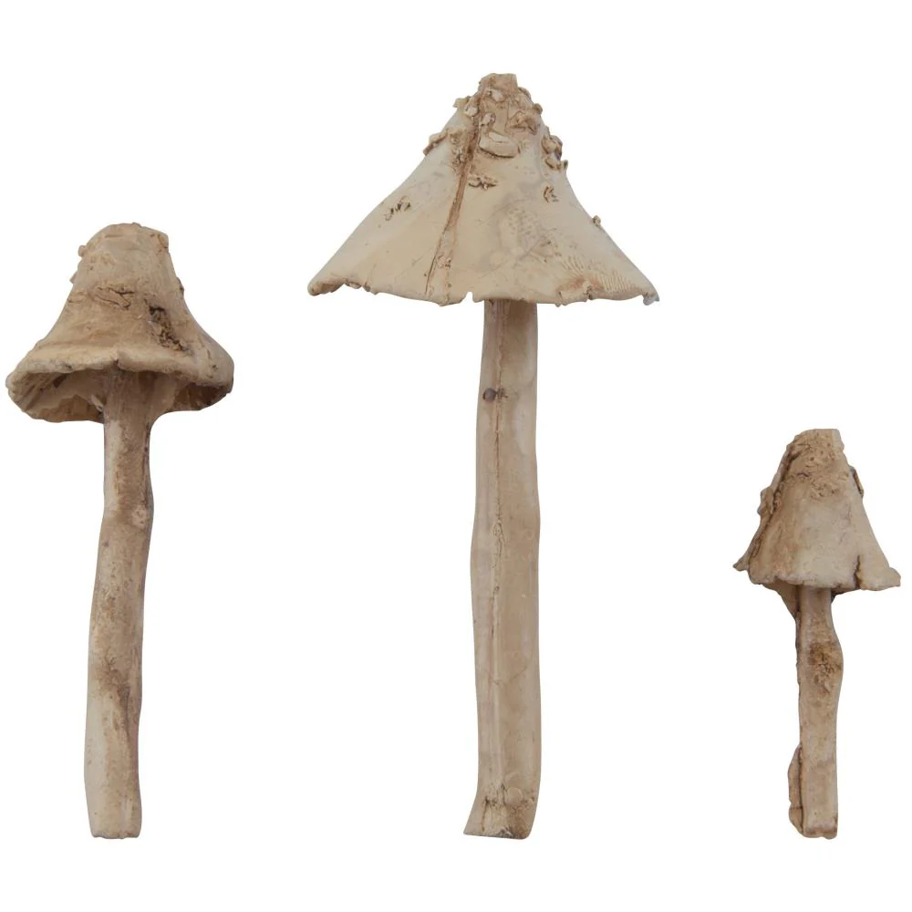 Tim Holtz Idea-Ology Resin Toadstools Package of 3 - Image 2