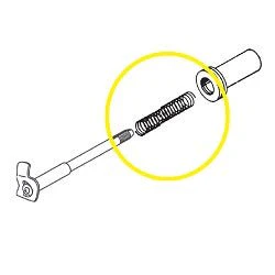 Iwata Airbrush Replacement Part I-135-3 Needle Spring - Image 2