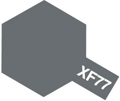 Tamiya Mini Acrylic 10 ml - XF-77 IJN Gray (Sasebo Arsenal) Matte Finish - Image 2