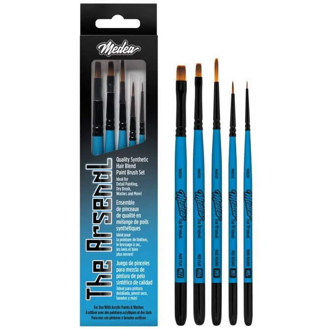 Iwata The Arsenal Paint Brush Set by Medea