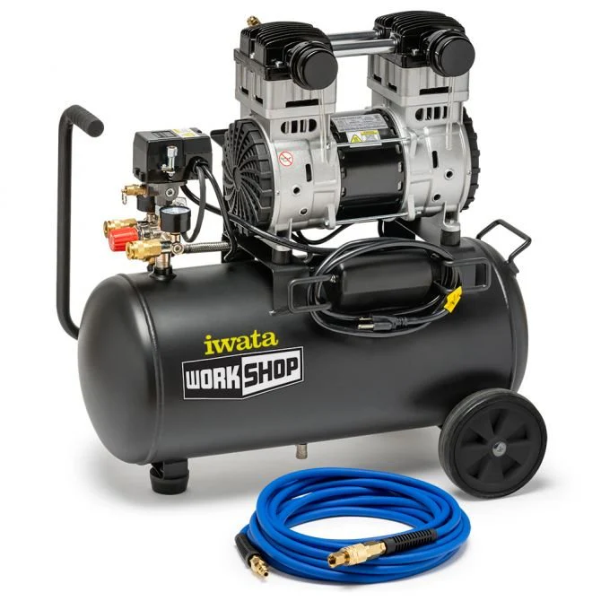 Iwata Workshop IWC28S Quiet Air Compressor (Not shippable to Alaska or Hawaii)