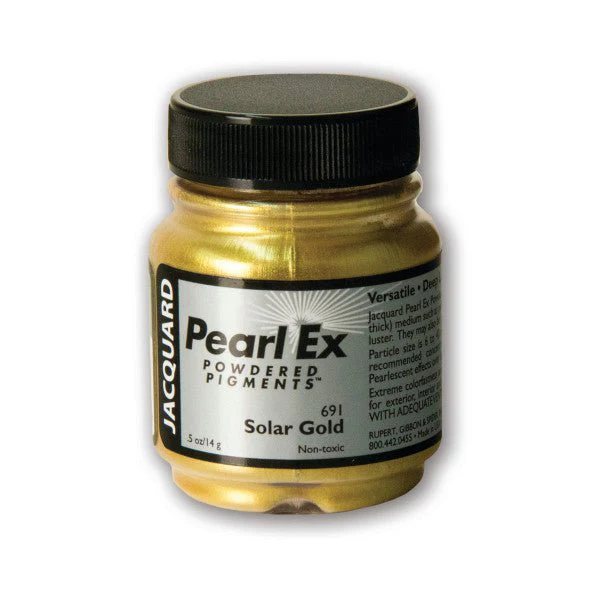 Jacquard Pearl-Ex Powdered Pigment .5 Oz Solar Gold