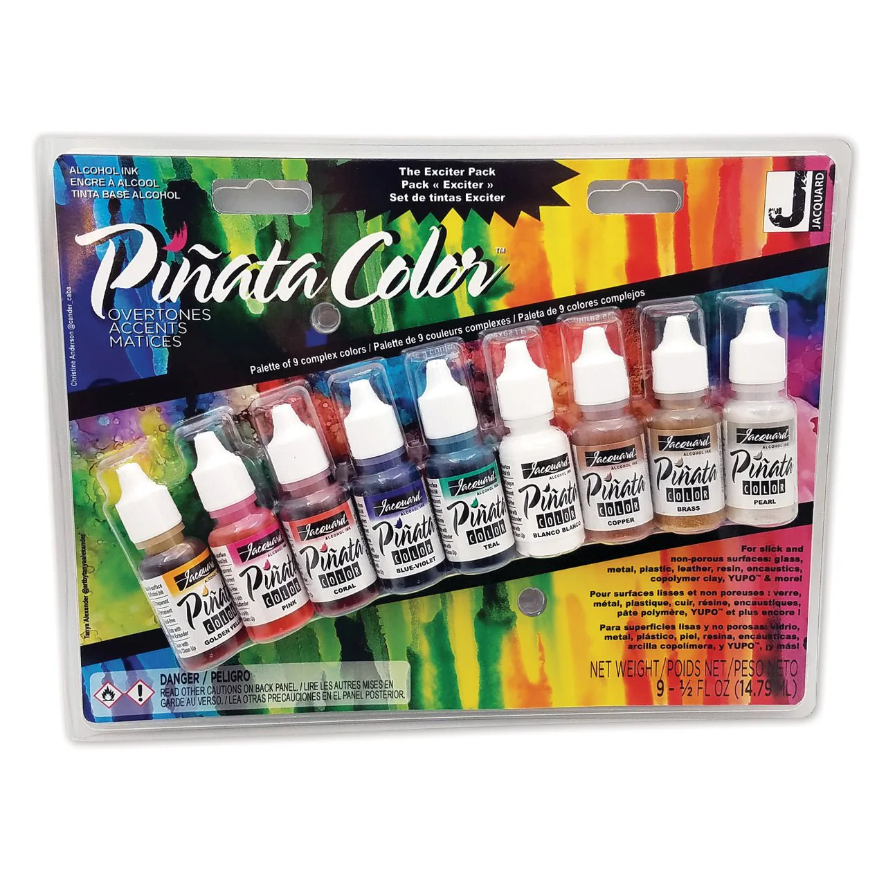 Jacquard Pinata Colors 9 Color Overtones Exciter Pack