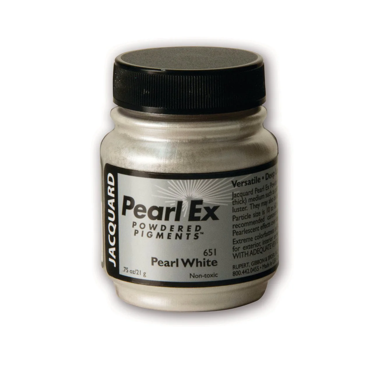Jacquard Pearl-Ex Powdered Pigment .75 Oz Pearlwhite