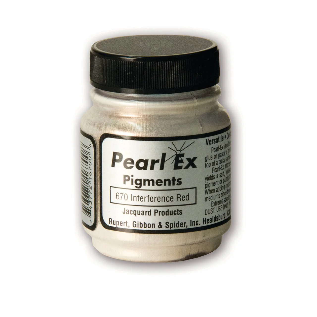 Jacquard Pearl-Ex Powdered Pigment .5 Oz Interference Red