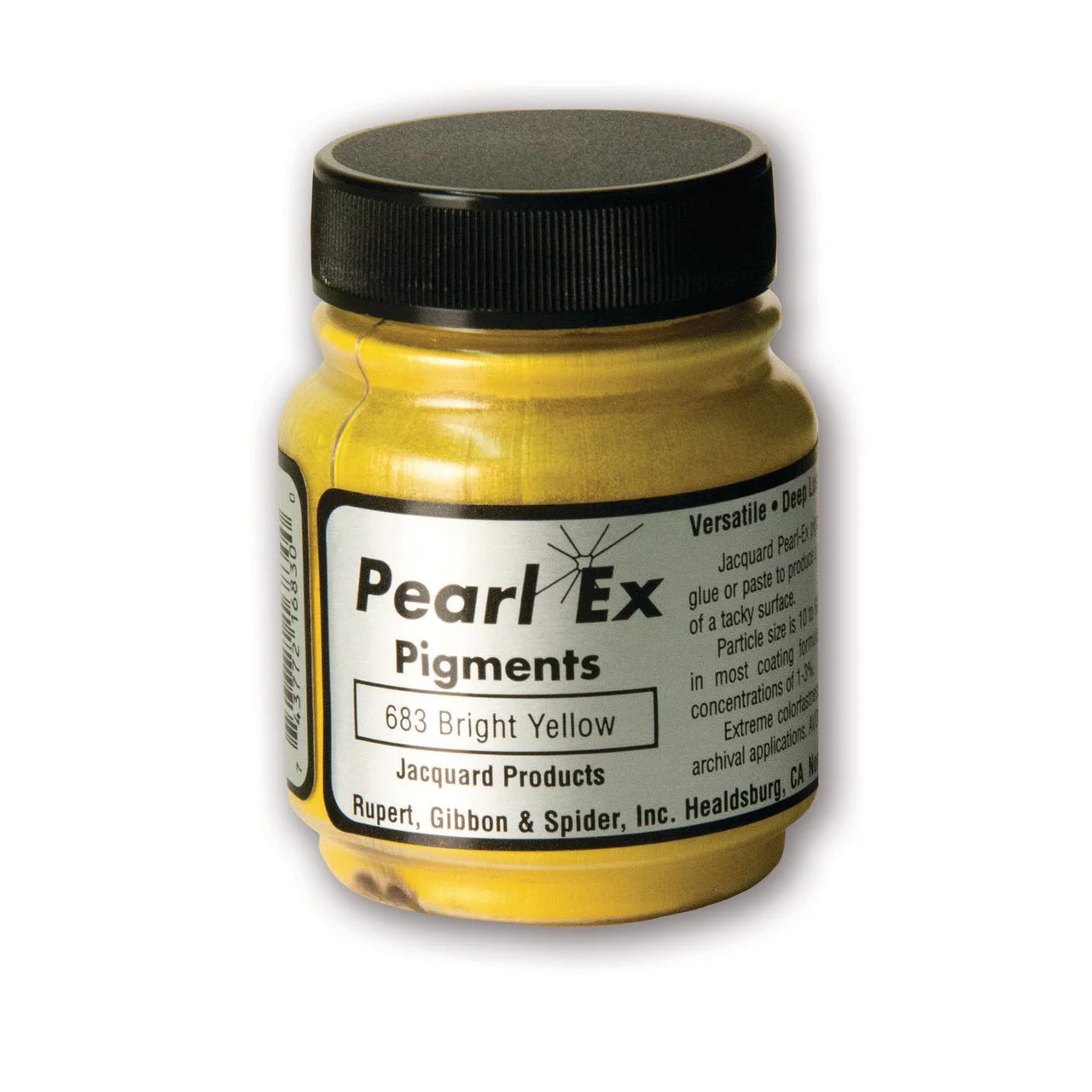 Jacquard Pearl-Ex Powdered Pigment .5 Oz Bright Yellow