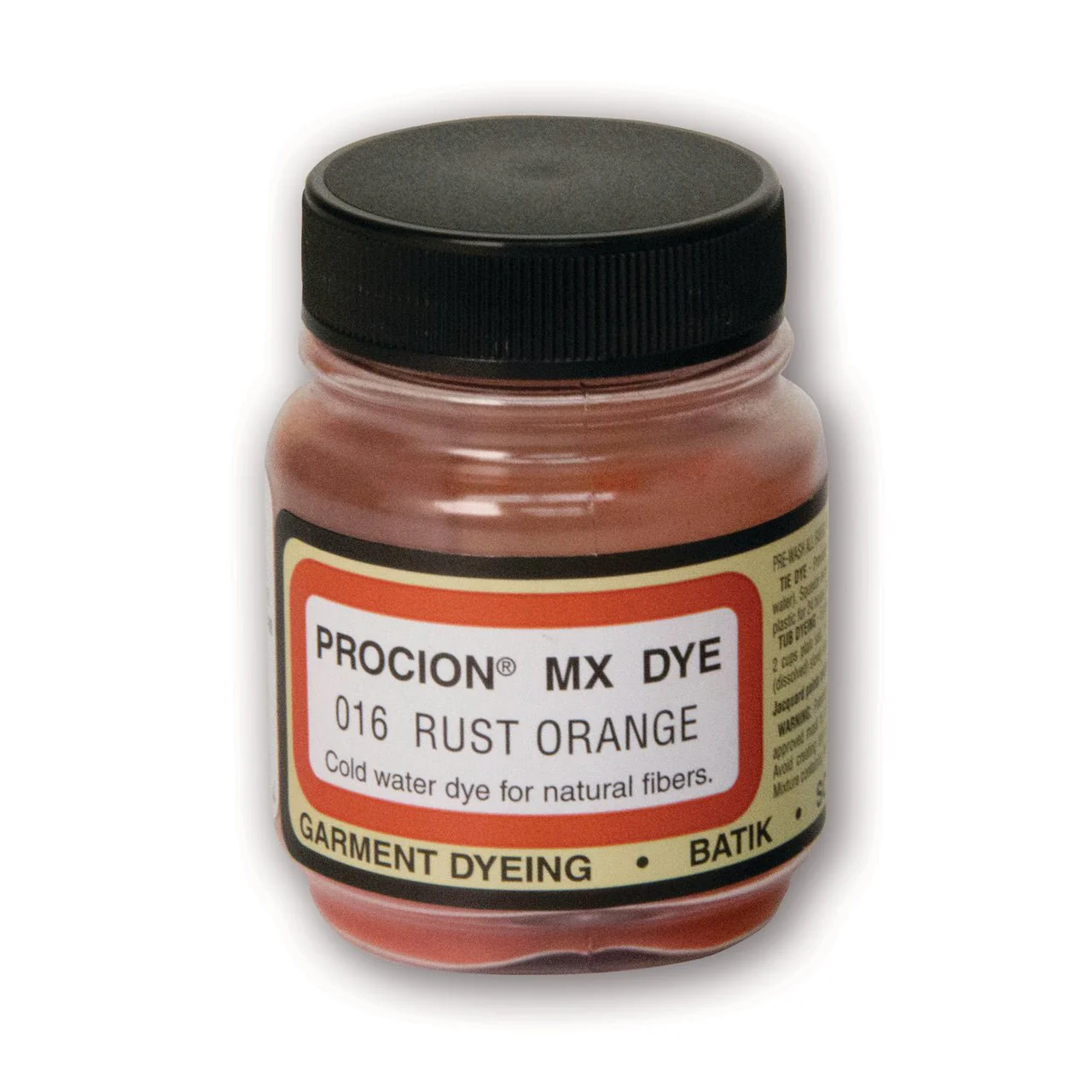 Jacquard Procion MX Dye 2/3 oz - Rust Orange