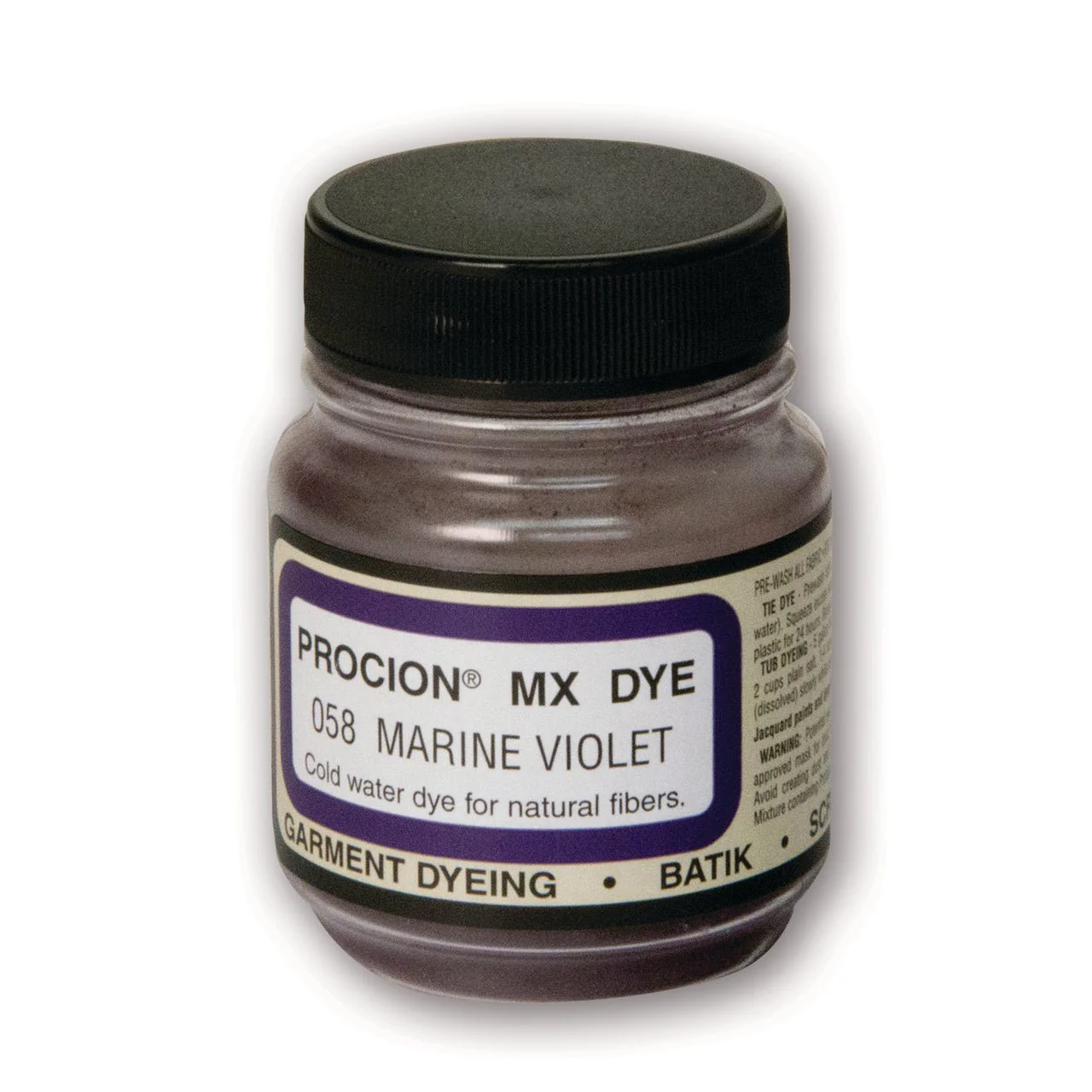Jacquard Procion MX Dye 2/3 oz - Marine Violet