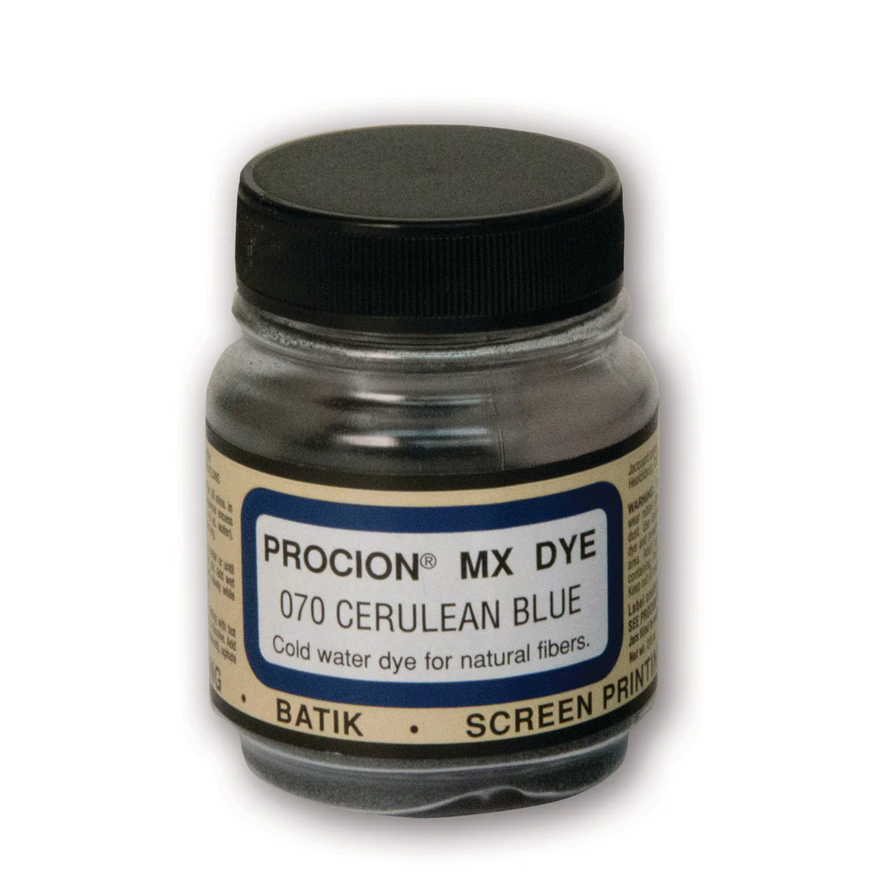Jacquard Procion MX Dye 2/3 oz - Cerulean Blue