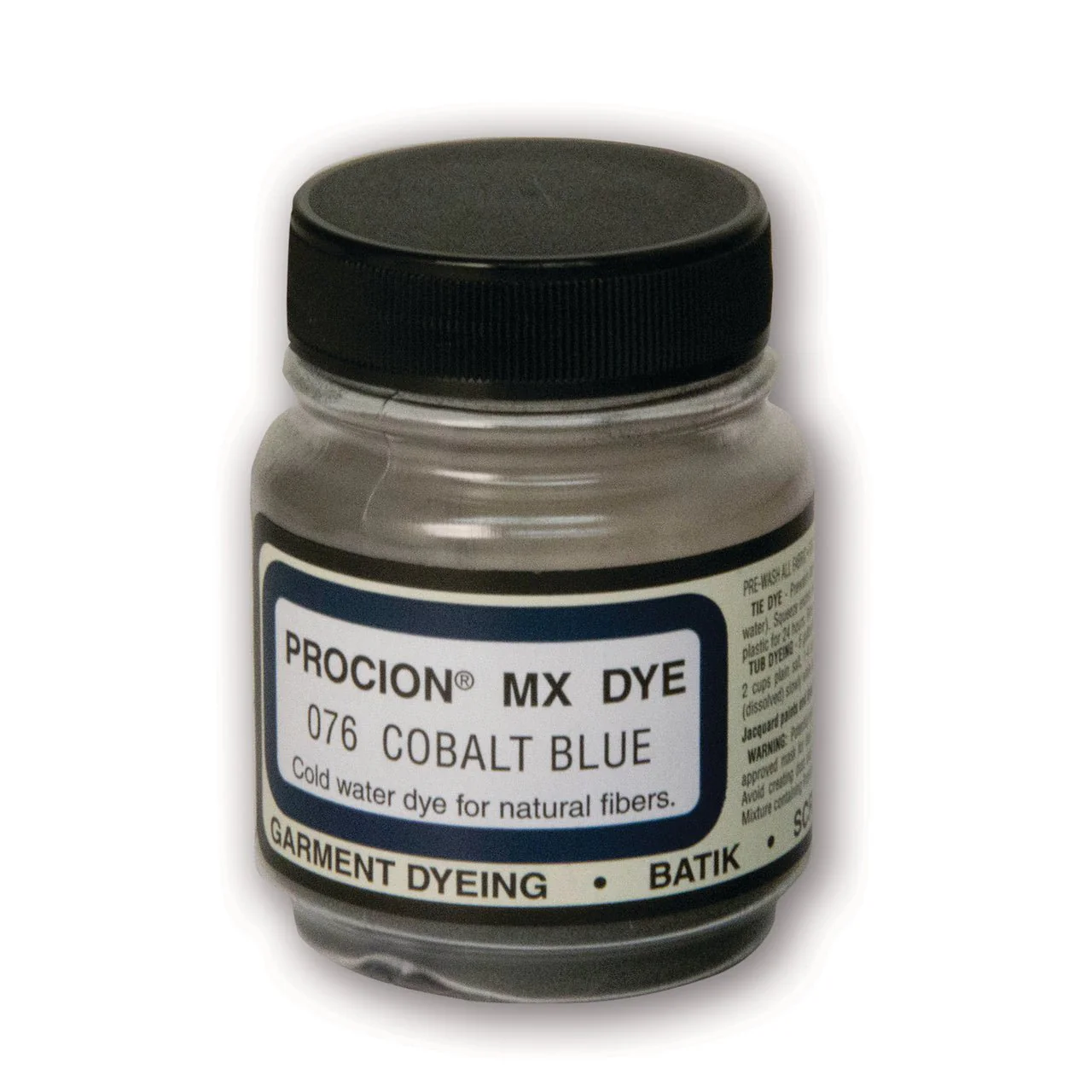 Jacquard Procion MX Dye 2/3 oz - Cobalt Blue