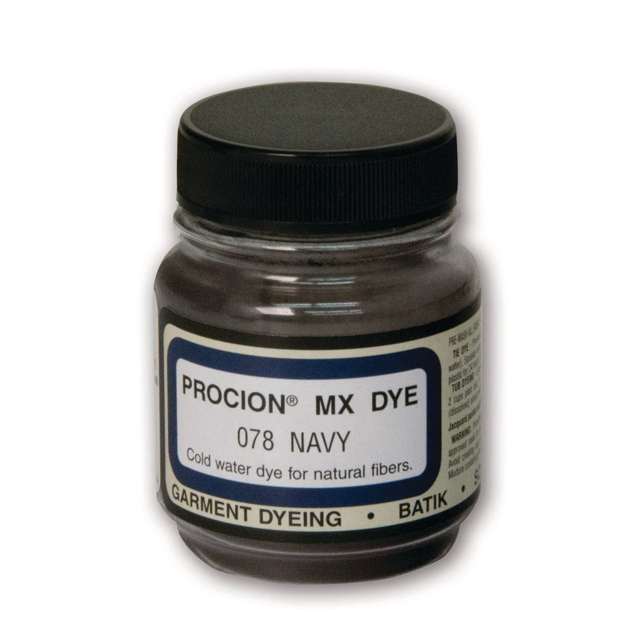Jacquard Procion MX Dye 2/3 oz - Navy