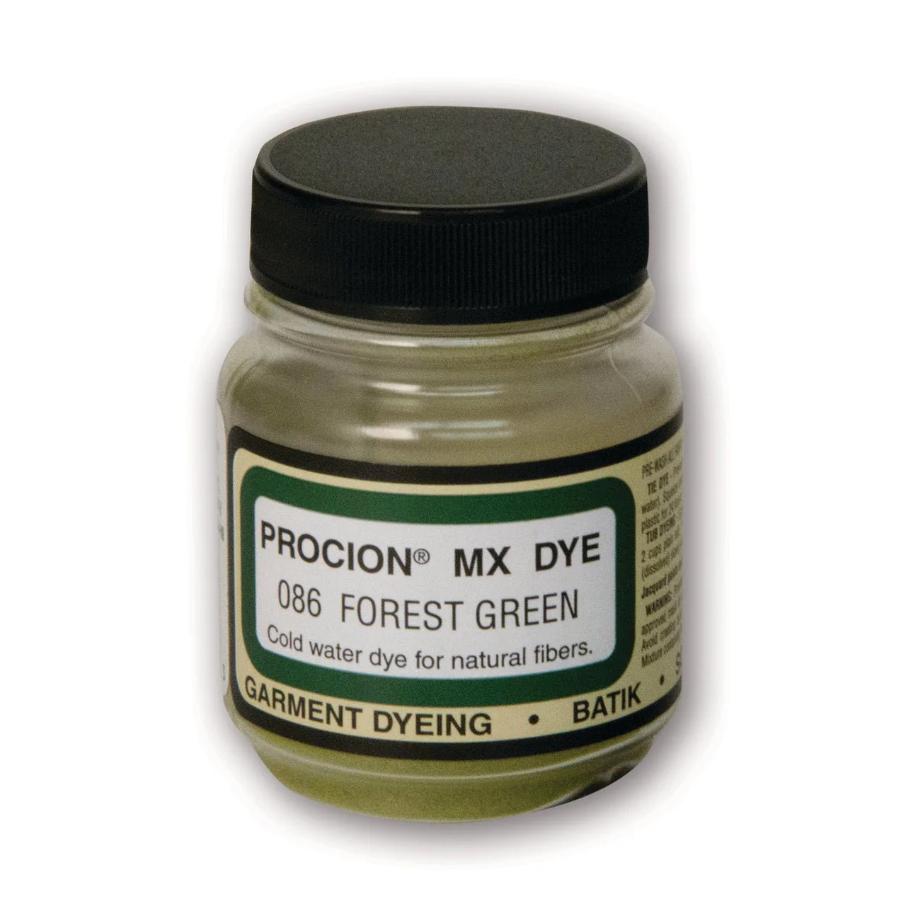 Jacquard Procion MX Dye 2/3 oz - Forest Green
