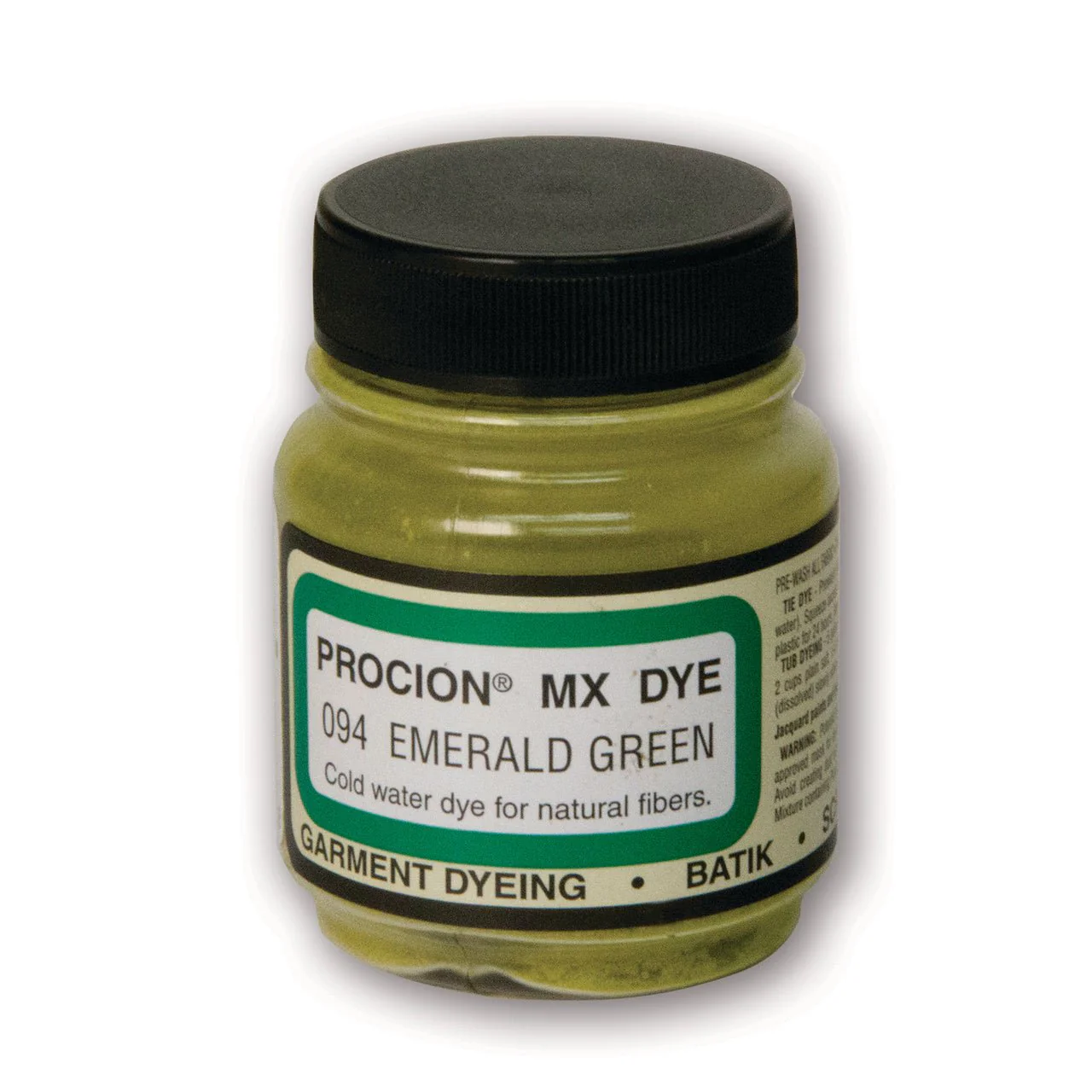 Jacquard Procion MX Dye 2/3 oz - Emerald Green