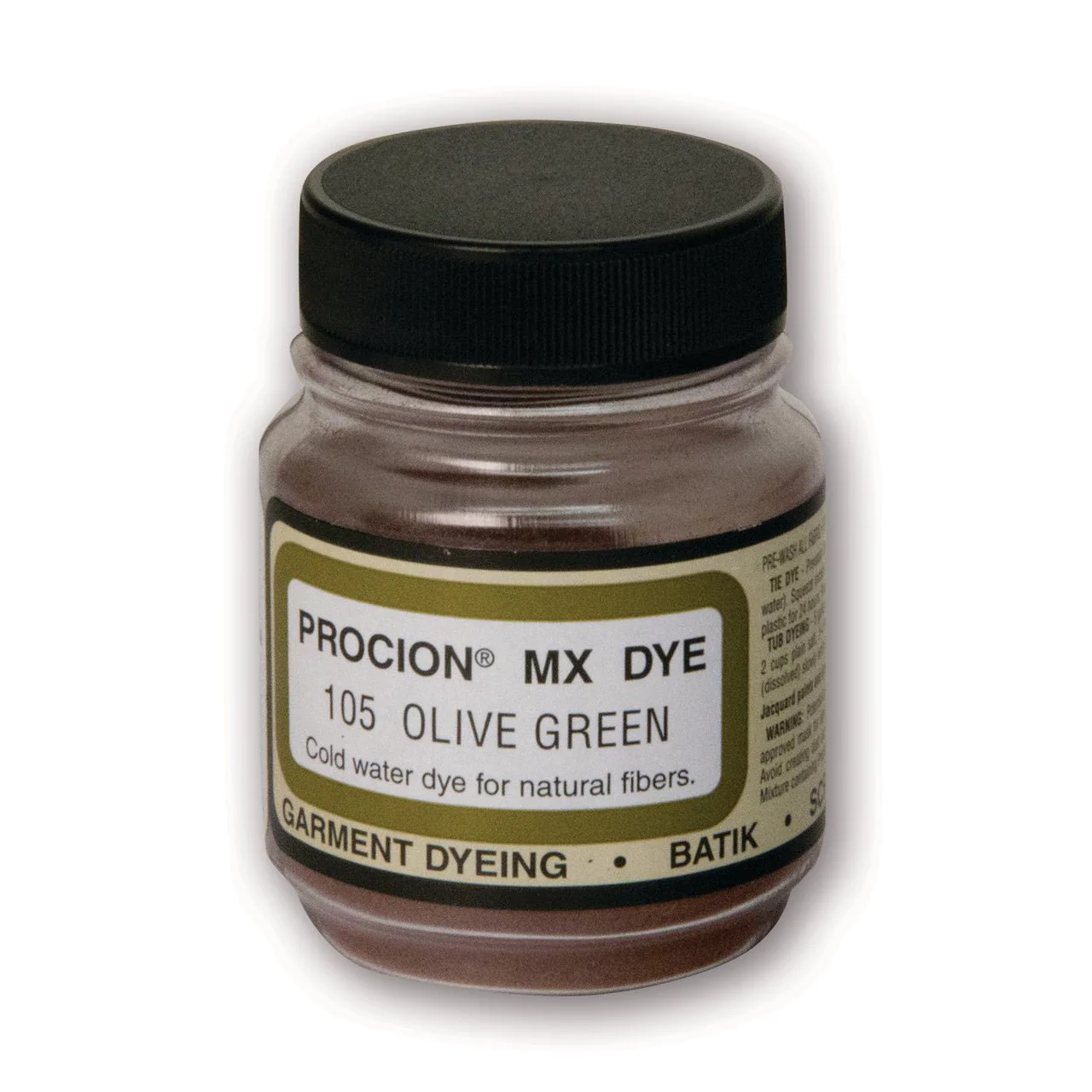 Jacquard Procion MX Dye 2/3 oz - Olive Green