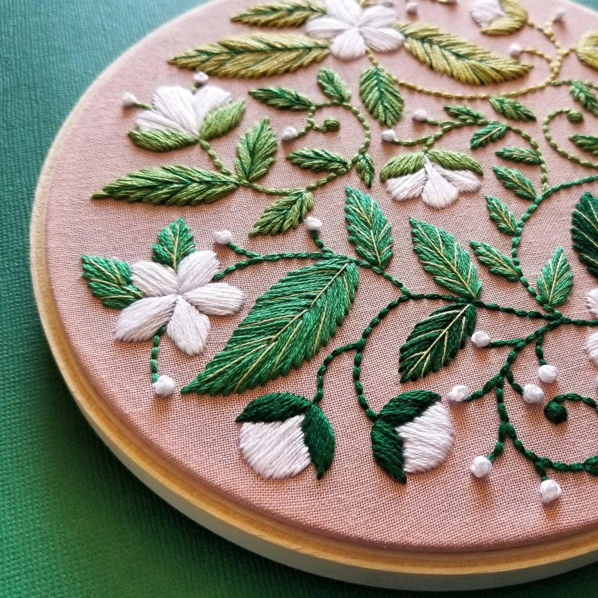 Jessica Long Embroidery - Blissful Blooms Beginner Embroidery Kit - Image 4